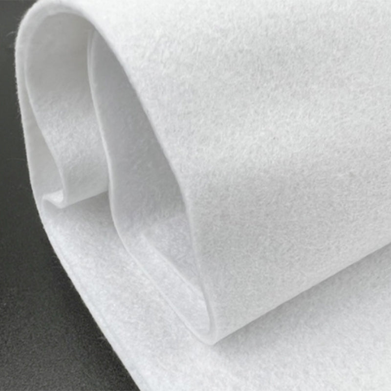 aierfeite White nonwoven felt  Thickened large roll nonwoven fabric